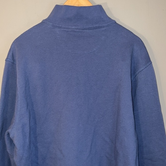 Faherty Charleston Long-Sleeve Terry Quarter Zip Size XL - Picture 7 of 9